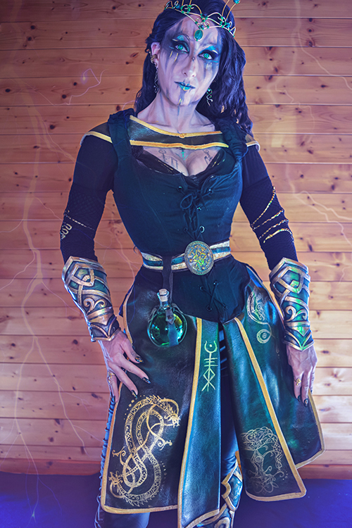 DothyTrunks cosplay - Creation medieval fantasy Lady Loki Nordic Mythology inspiration Viking mix comics Marvel - video showreel clic link