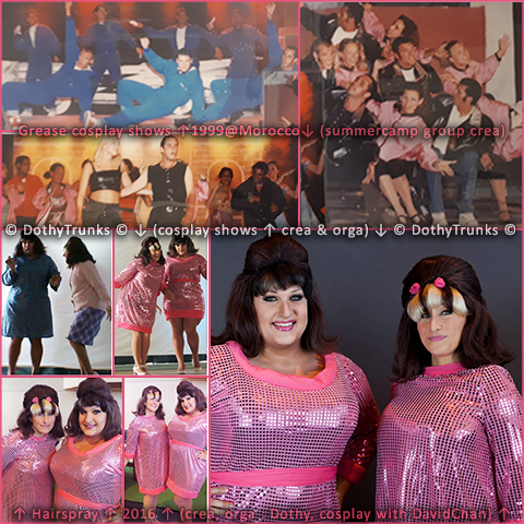 DothyTrunks cosplay show Hairspray Drag performances Burlesque Cabaret
